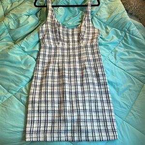 Tweed Plaid Dress NWT